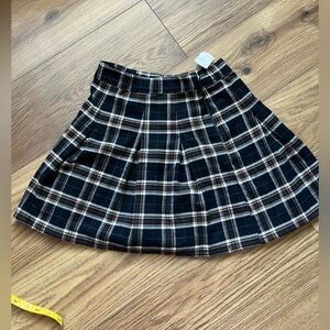 Hollister Preppy Plaid Skater Skirt